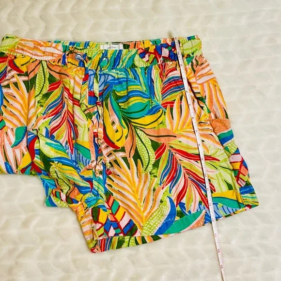 EUC- C&C California Colorful Linen Tank and Shorts Set- Medium - Picture 14 of 16